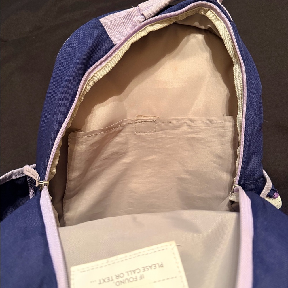 Pottery Barn Kids - Glow-in-the-Dark Night Unicorn Navy Mackenzie Large Backpack - Picture 2 of 6